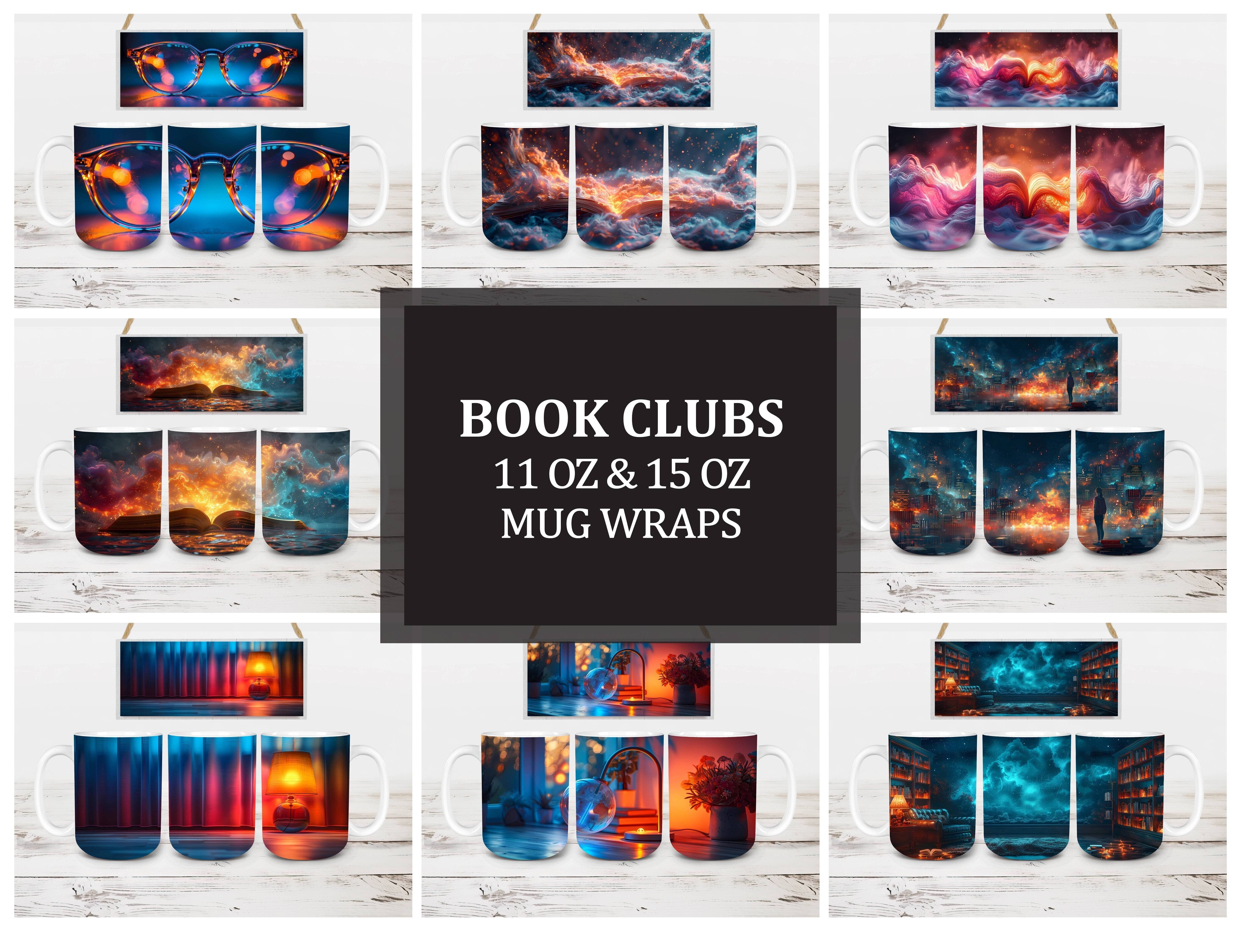 Book Clubs 2 Mug Wrap