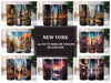 New York 2 Tumbler Wrap
