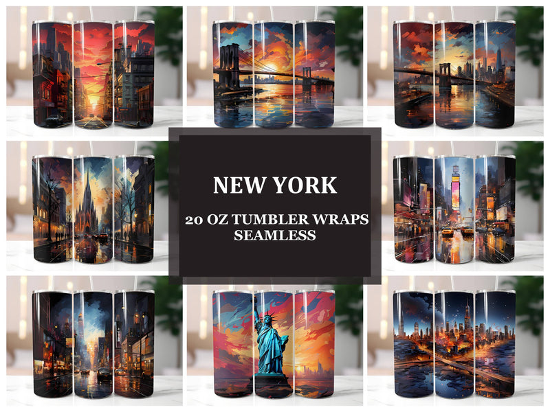 New York 1 Tumbler Wrap - CraftNest