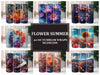 Flower Summer 4 Tumbler Wrap