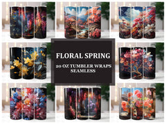 Floral Spring 1 Tumbler Wrap - CraftNest