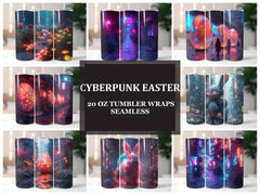 Cyberpunk Easter 6 Tumbler Wrap - CraftNest