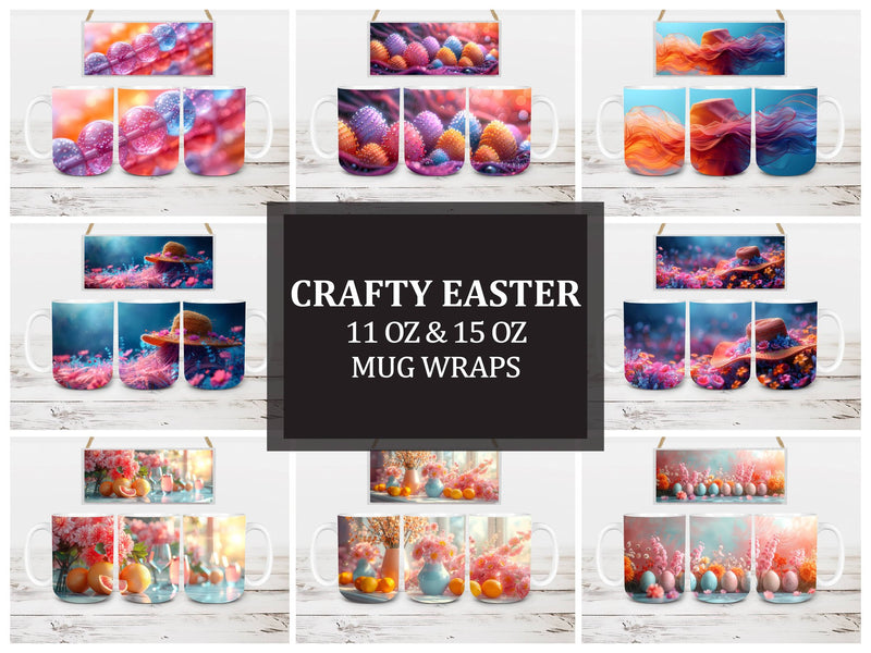 Crafty Easter 1 Mug Wrap - CraftNest
