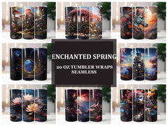 Enchanted Spring 1 Tumbler Wrap - CraftNest