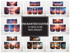 Enchanted Easter 5 Mug Wrap - CraftNest