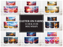Easter on Farms 2 Mug Wrap - CraftNest
