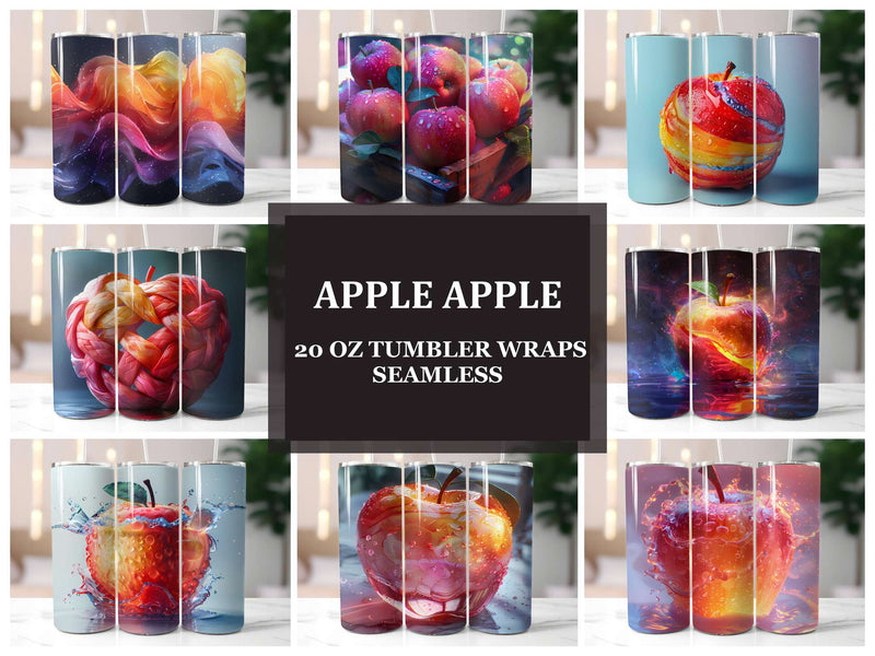 Apple 2 Tumbler Wrap - CraftNest - Digital Crafting and Art