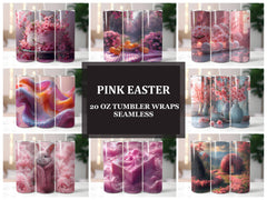 Pink Easter 4 Tumbler Wrap - CraftNest