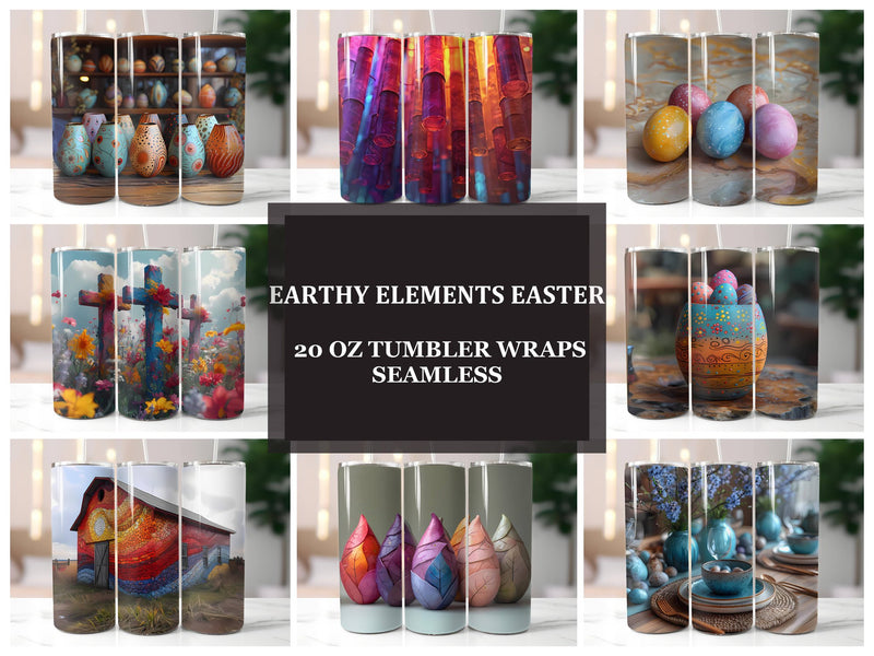 Earthy Elements Easter 4 Tumbler Wrap - CraftNest