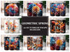 Geometric Spring 3 Tumbler Wrap