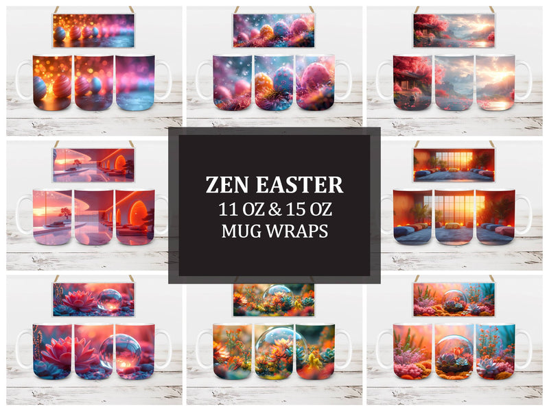 Zen Easter 1 Mug Wrap - CraftNest