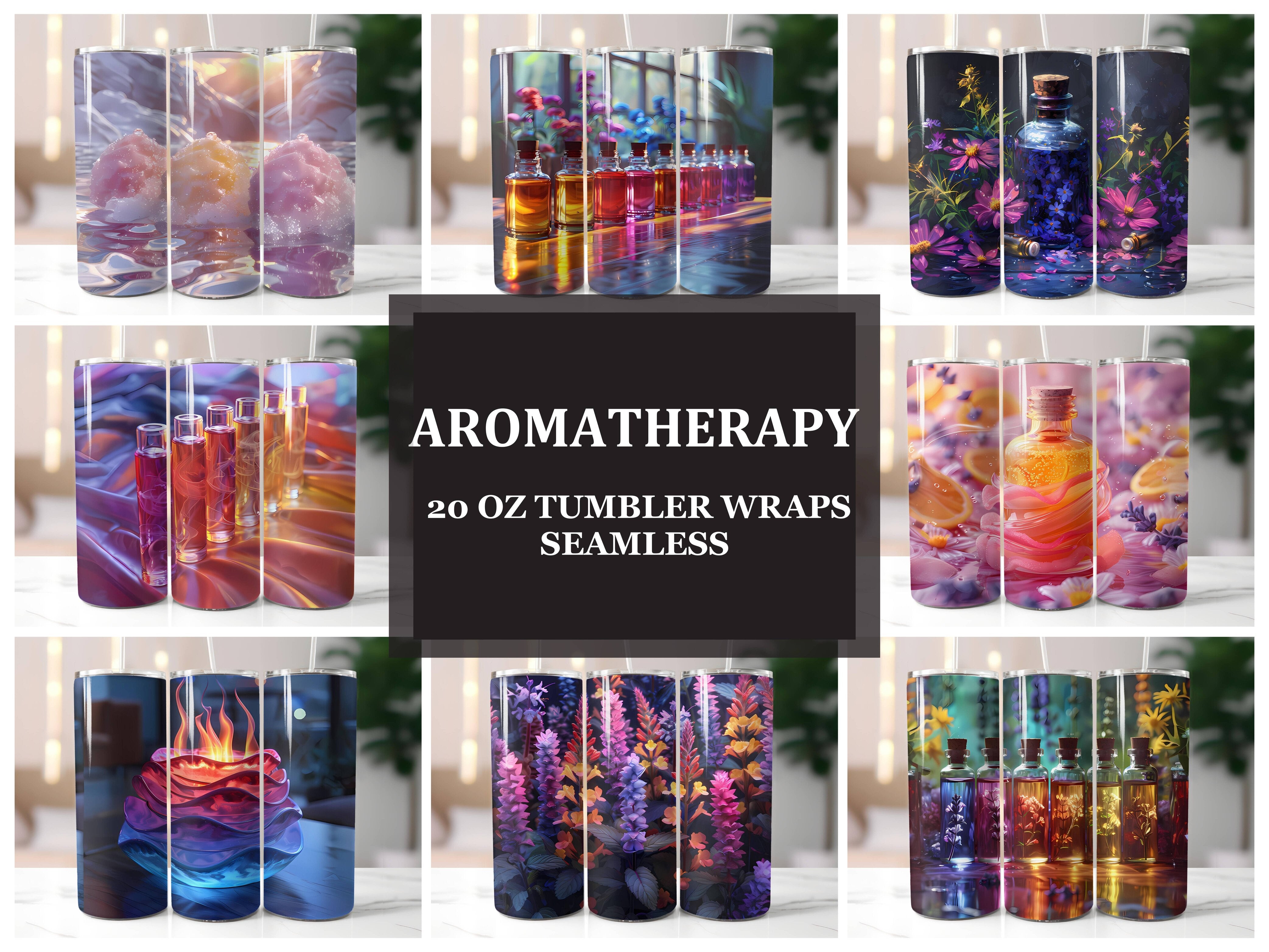 Aromatherapy 4 Tumbler Wrap