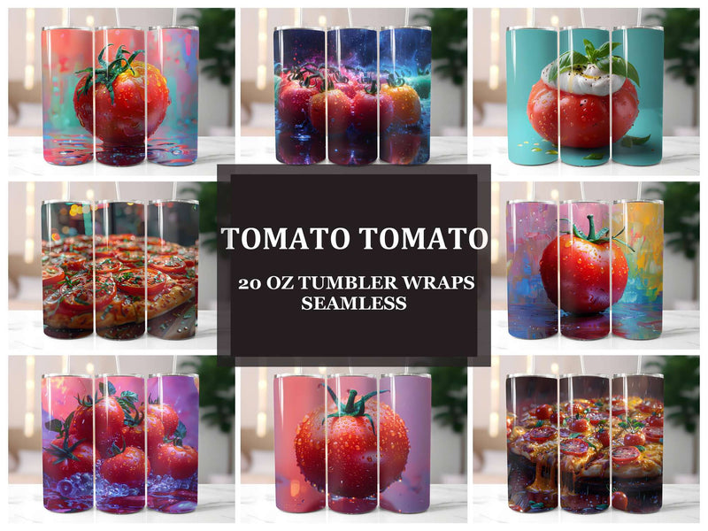 Tomato 1 Tumbler Wrap - CraftNest - Digital Crafting and Art