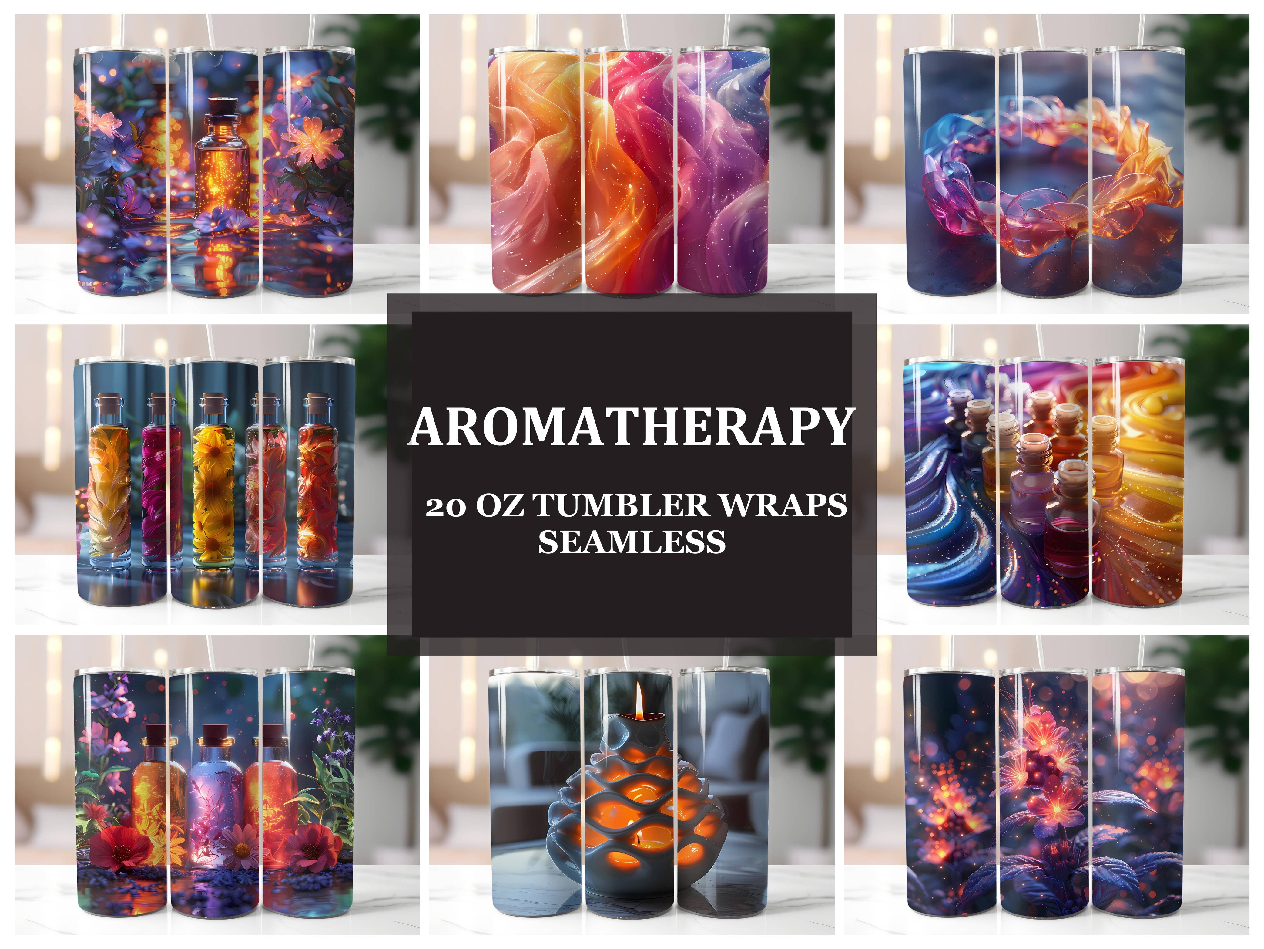 Aromatherapy 1 Tumbler Wrap