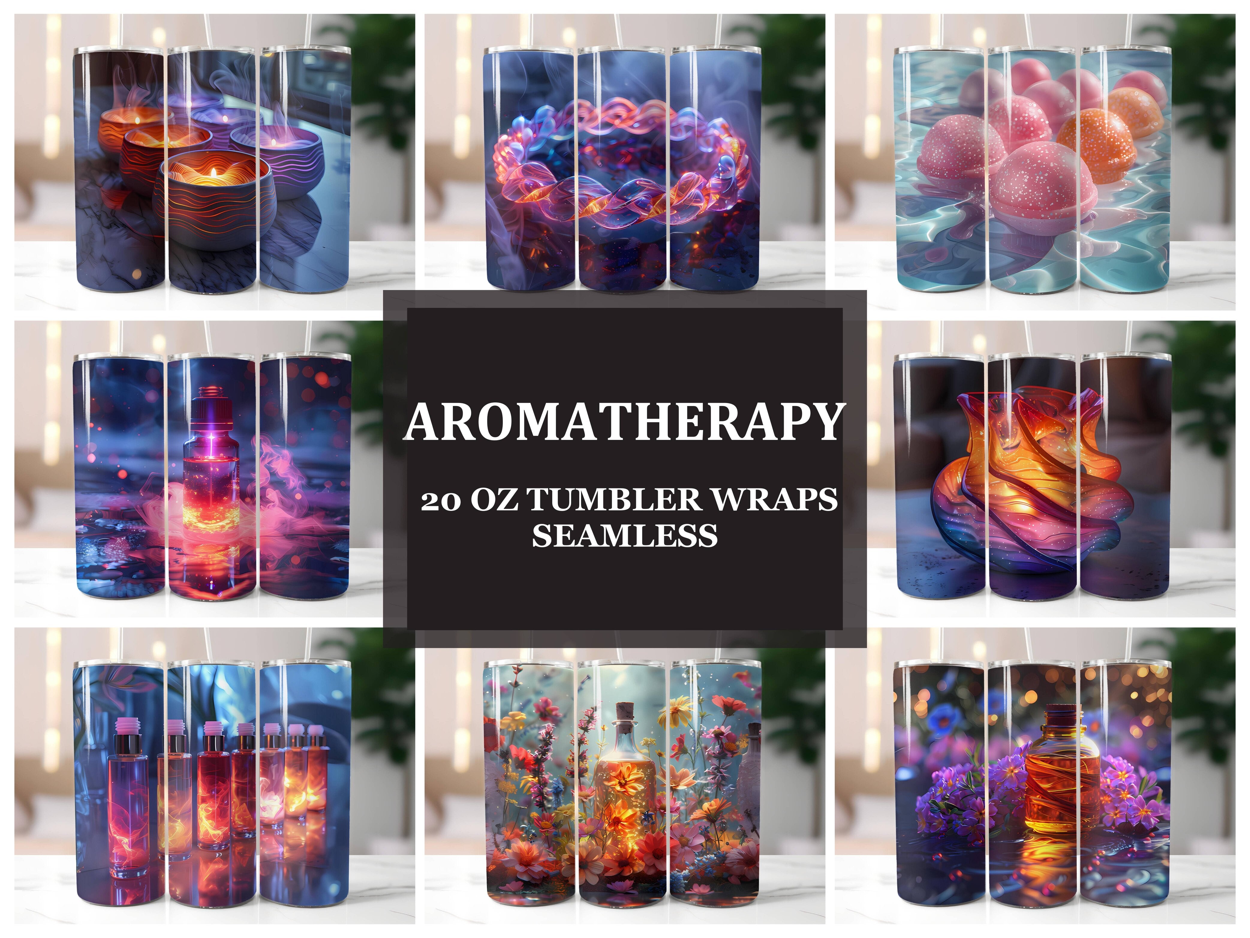 Aromatherapy 3 Tumbler Wrap