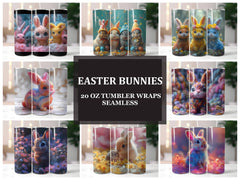 Easter Bunnies 4 Tumbler Wrap - CraftNest