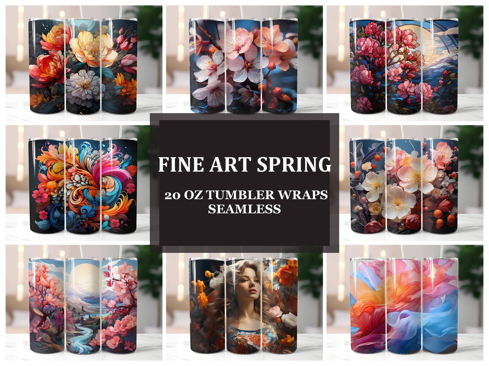 Fine Art 1 Tumbler Wrap - CraftNest