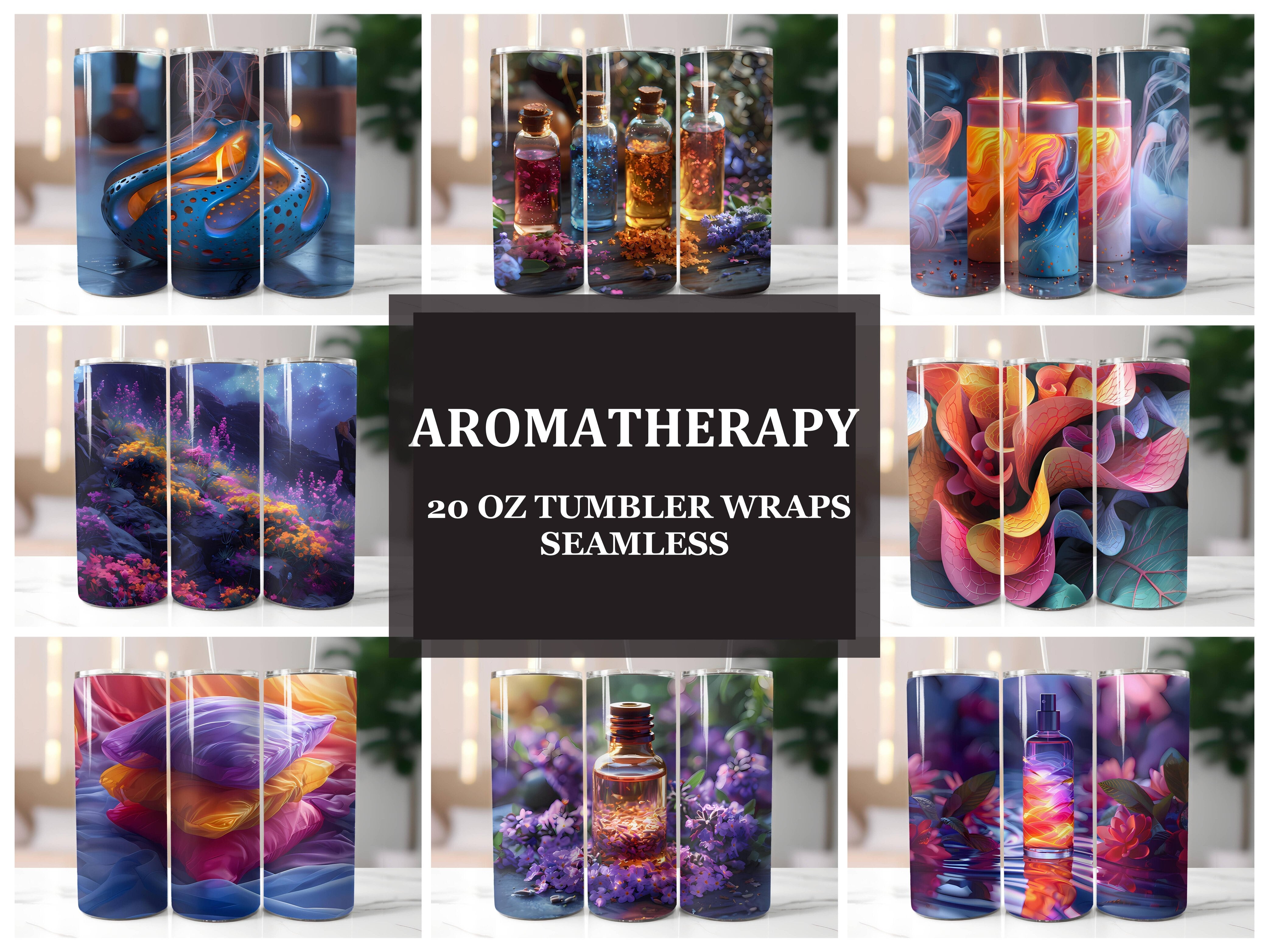 Aromatherapy 5 Tumbler Wrap