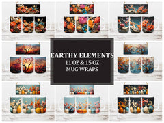 Earthy Elements 2 Mug Wrap - CraftNest
