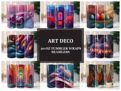 Art Deco 2 Tumbler Wrap - CraftNest