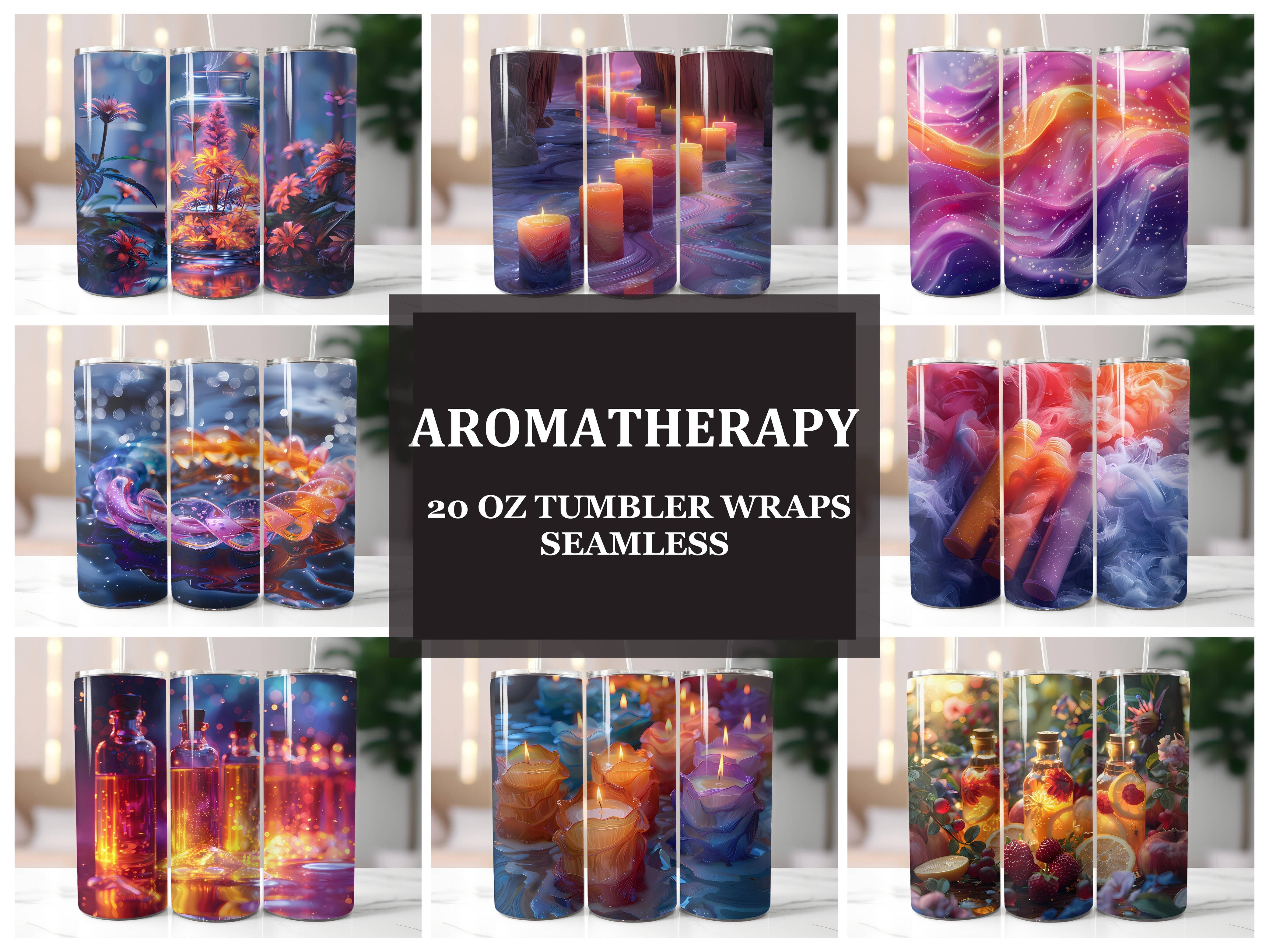 Aromatherapy 2 Tumbler Wrap