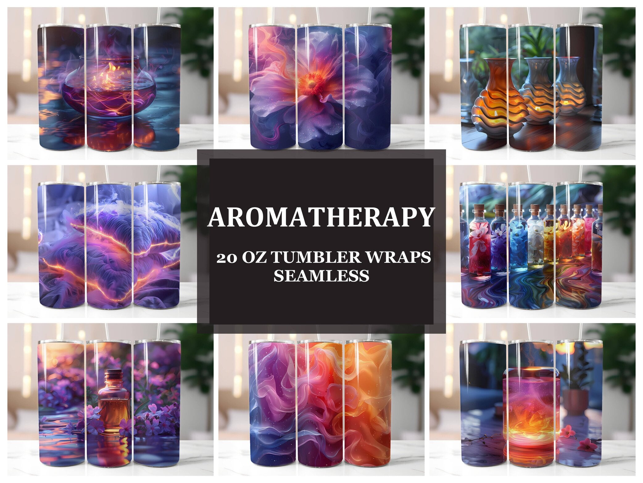 Aromatherapy 6 Tumbler Wrap