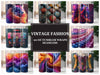 Vintage Fashion 1 Tumbler Wrap
