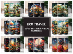 Eco Travel 2 Tumbler Wrap - CraftNest