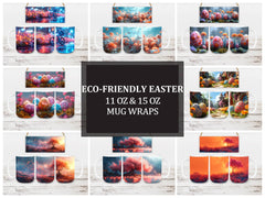 Eco-Friendly Easter 1 Mug Wrap - CraftNest