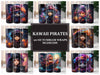Kawaii Pirates 2 Tumbler Wrap