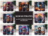 Kawaii Pirates 3 Tumbler Wrap