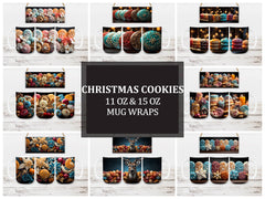 Christmas Cookies Mug Wrap - CraftNest