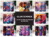 Glam Summer 4 Tumbler Wrap