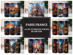 Paris France 1 Tumbler Wrap - CraftNest