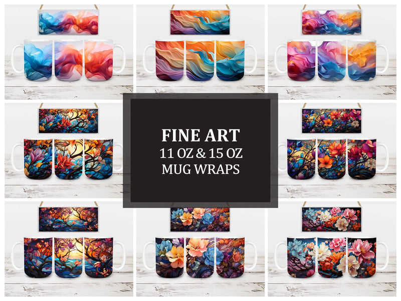 Fine Art 1 Mug Wrap - CraftNest