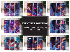 Scientist Profession 2 Tumbler Wrap - CraftNest - Digital Crafting and Art