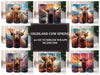 Highland Cow 4 Tumbler Wrap