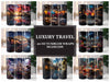 Luxury Travel 3 Tumbler Wrap