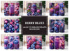 Berry Blues 1 Tumbler Wrap