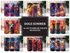 Dogs Summer 5 Tumbler Wrap