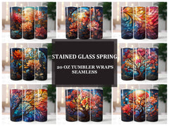 Stained Glass 2 Tumbler Wrap - CraftNest