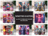 Nineties Easter 2 Tumbler Wrap