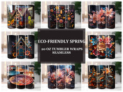 Eco-Friendly Spring 1 Tumbler Wrap - CraftNest