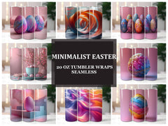 Minimalist Easter 4 Tumbler Wrap - CraftNest