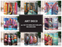 Art Deco 3 Tumbler Wrap - CraftNest