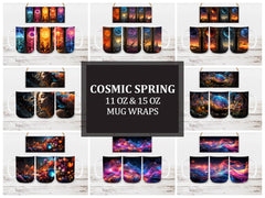 Cosmic Spring 1 Mug Wrap - CraftNest