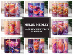 Melon Melody 2 Tumbler Wrap - CraftNest - Digital Crafting and Art