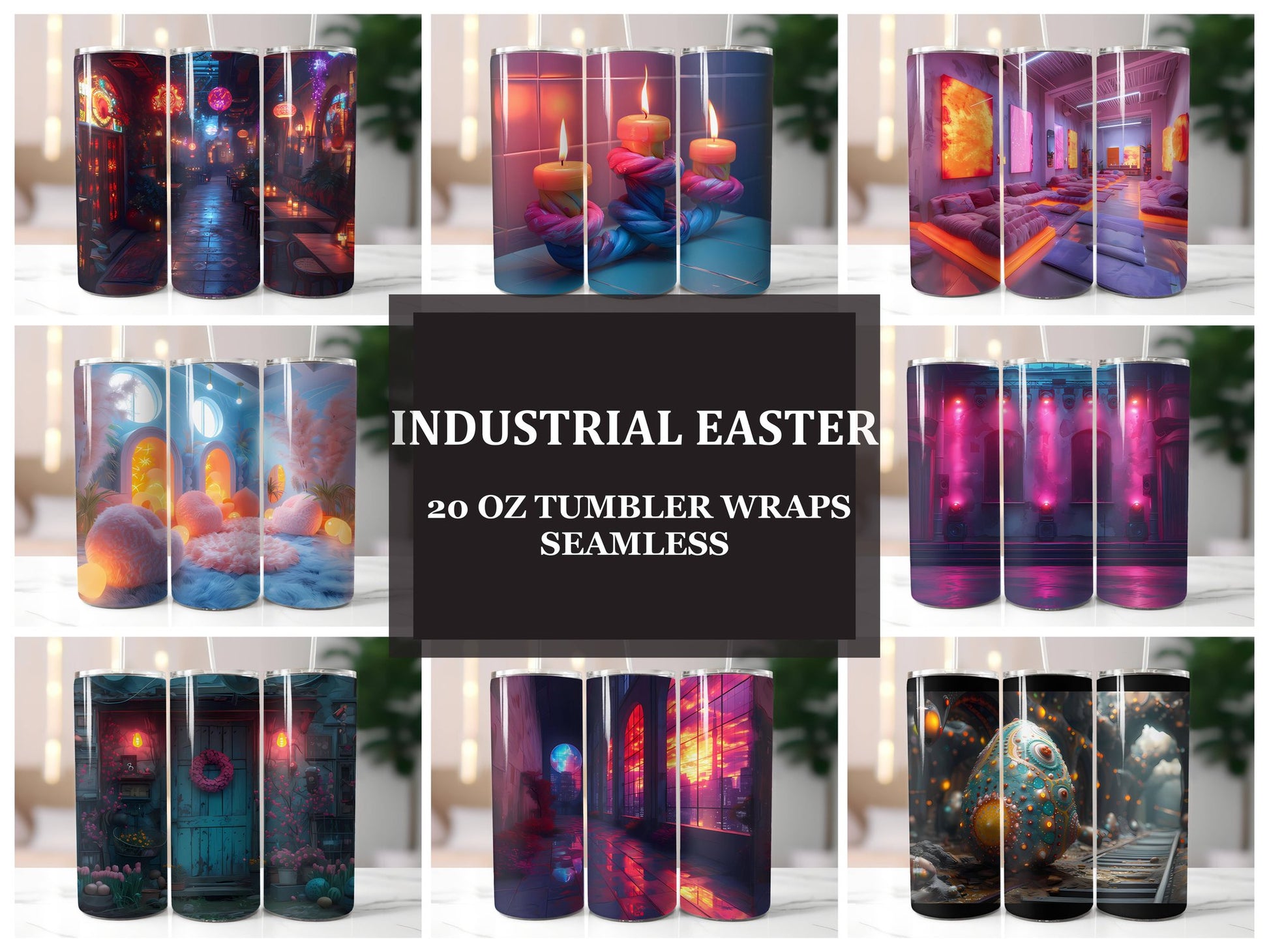 Industrial Easter 1 Tumbler Wrap - CraftNest