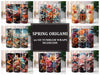 Spring Origami 5 Tumbler Wrap