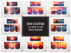 Zen Easter 4 Mug Wrap - CraftNest